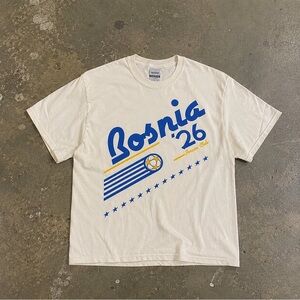 Retro Bosnia & Herzegovina Soccer Club Tee